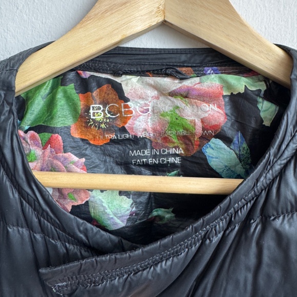 BCBGeneration Motorcycle Down Puffer Jacket - Size M - Picture 2 of 9